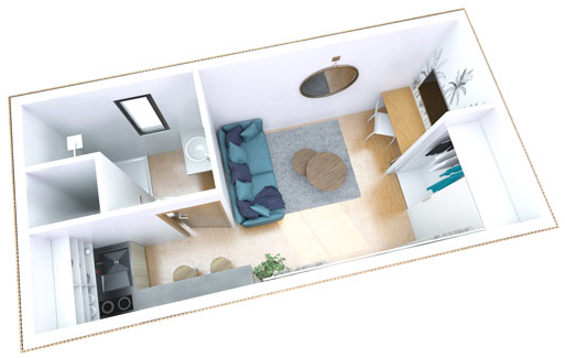 All in Cube - Solutions Modulaires & Design de Construction Bois