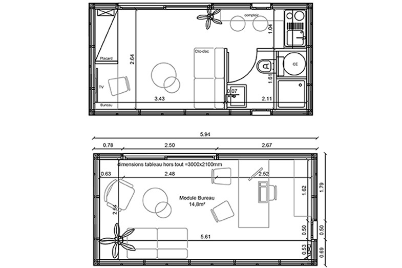 All in Cube - Solutions Modulaires & Design de Construction Bois